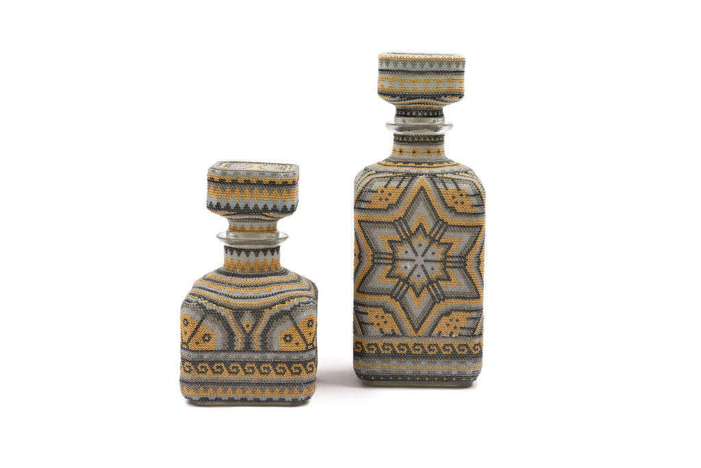 Huichol Decanter - Oro by Agave