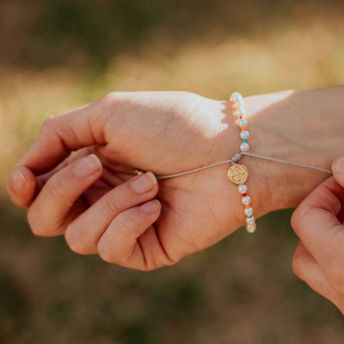 J.O.Y. Bracelet - St. Benedict by My Saint My Hero