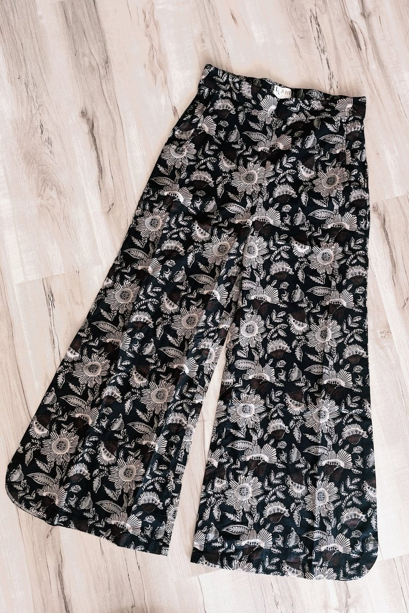 Navy Block Print Set by Llani
