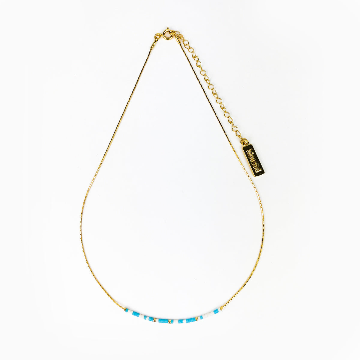 Peace Be With You Morse Code Necklace by My Saint My Hero