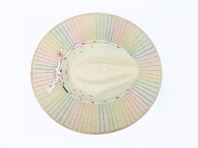 Evil Eye Confetti Cowboy Hat by Corazon Playero