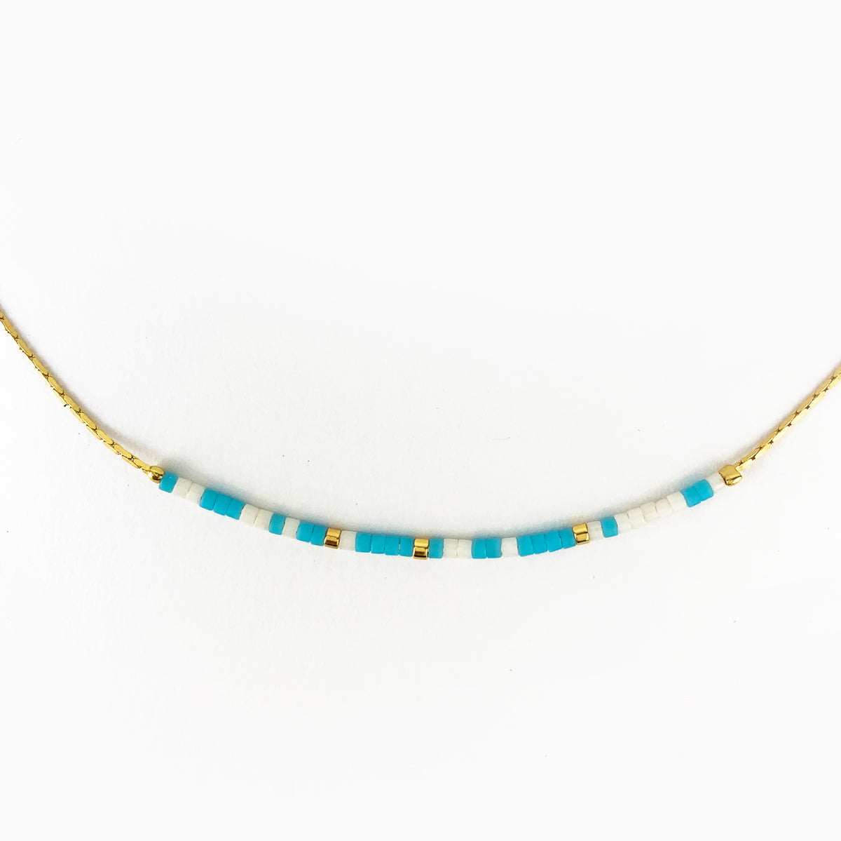 Peace Be With You Morse Code Necklace by My Saint My Hero