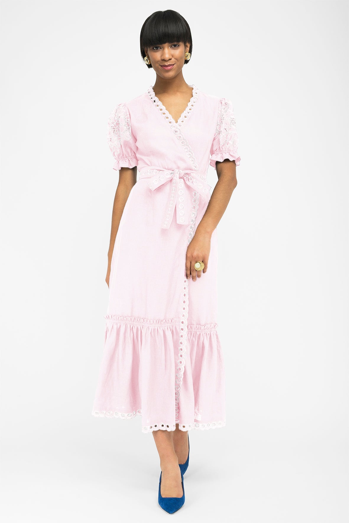 CIDE WRAP DRESS by Fanm Mon