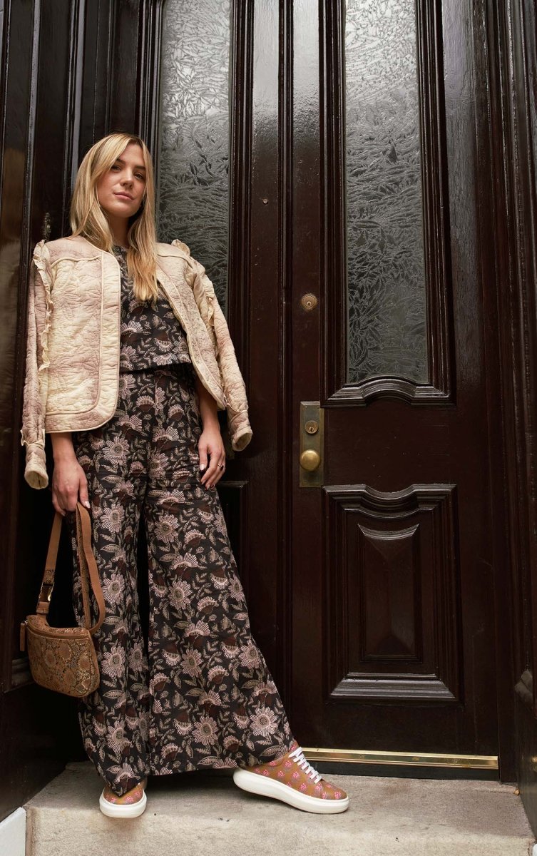 Quilted and Dyed Jacket by Llani