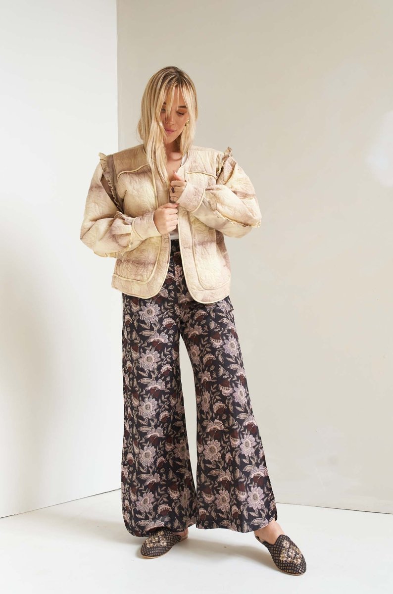 Quilted and Dyed Jacket by Llani