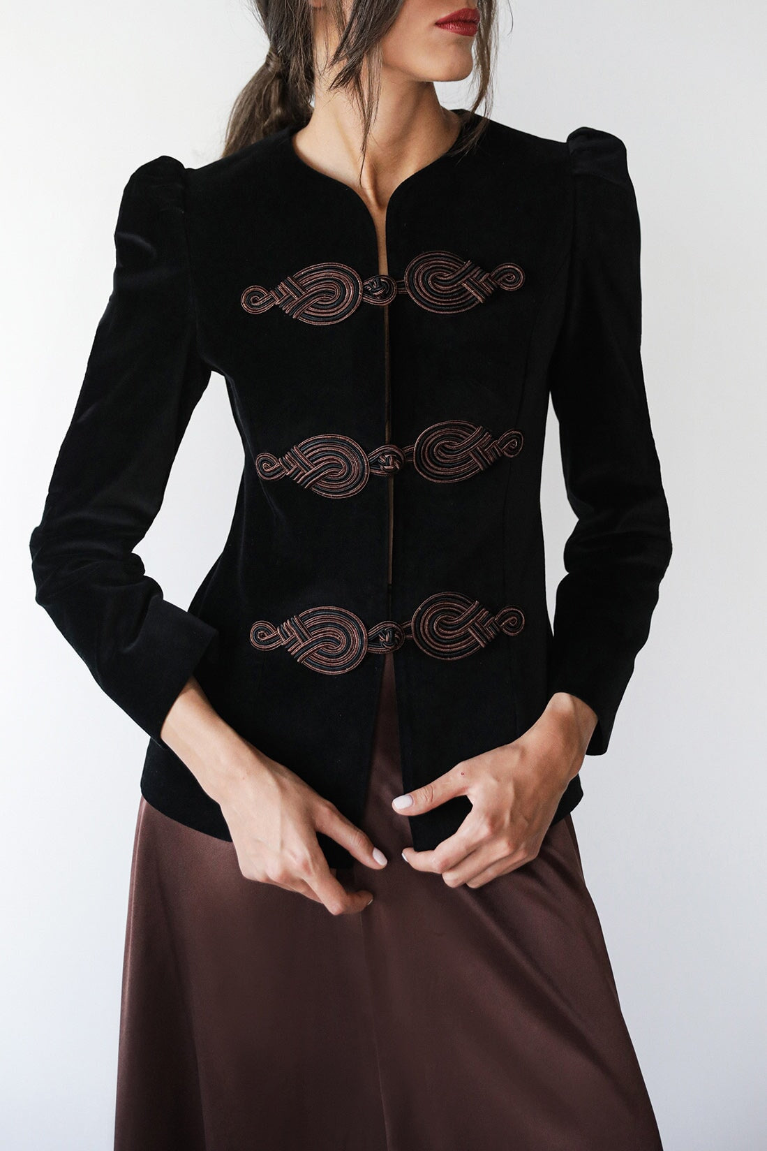 Coco Jacket - Black by Rosewater House