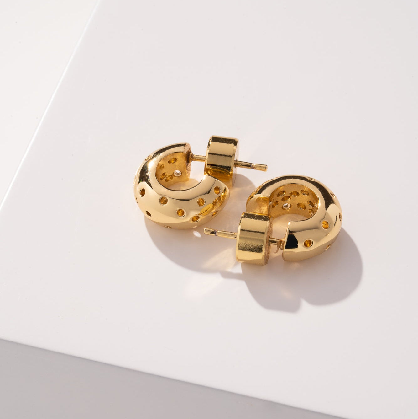 Henderson Huggies- Yellow Gold by Herice Henderson