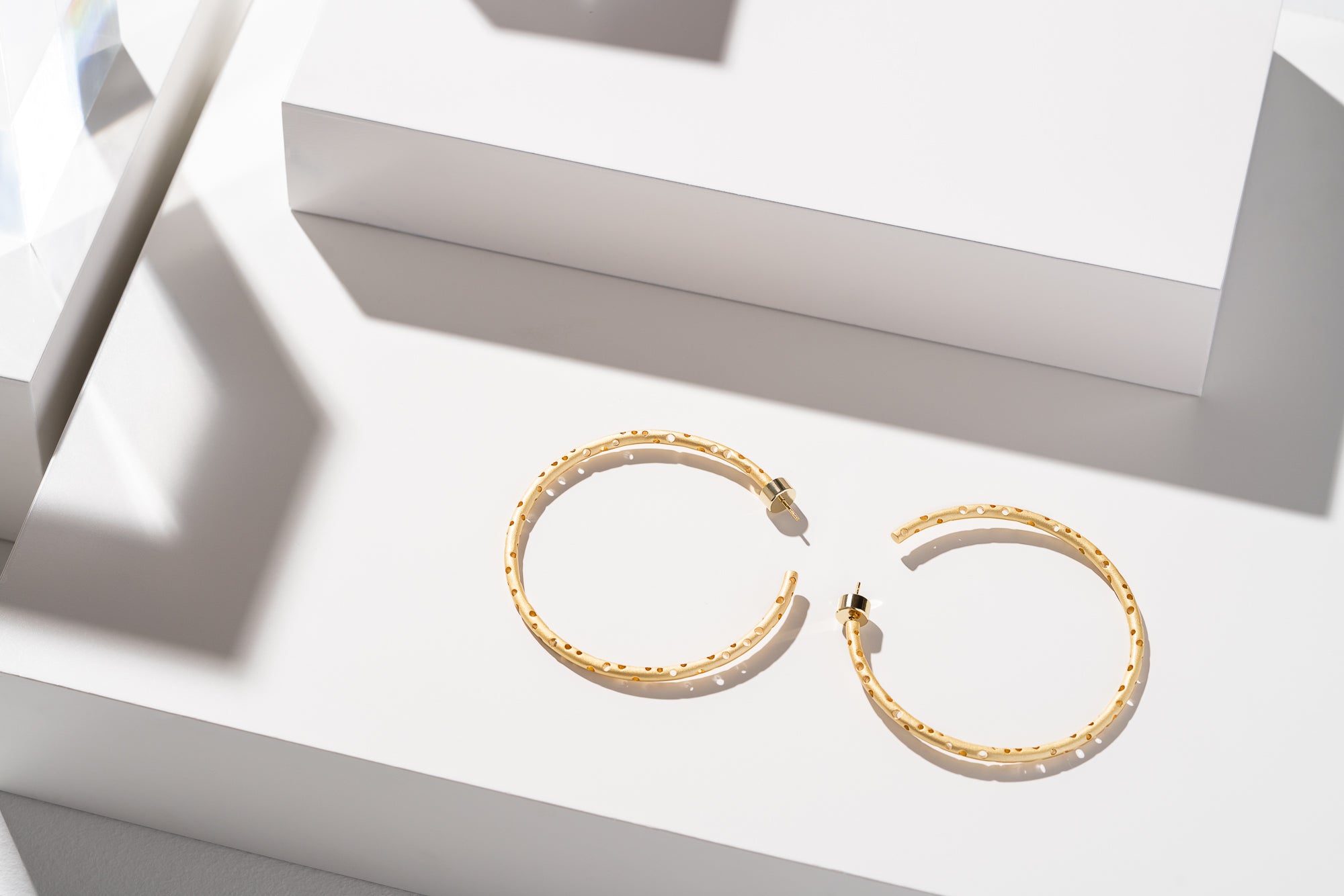 Herice Earrings-Yellow Gold by Herice Henderson