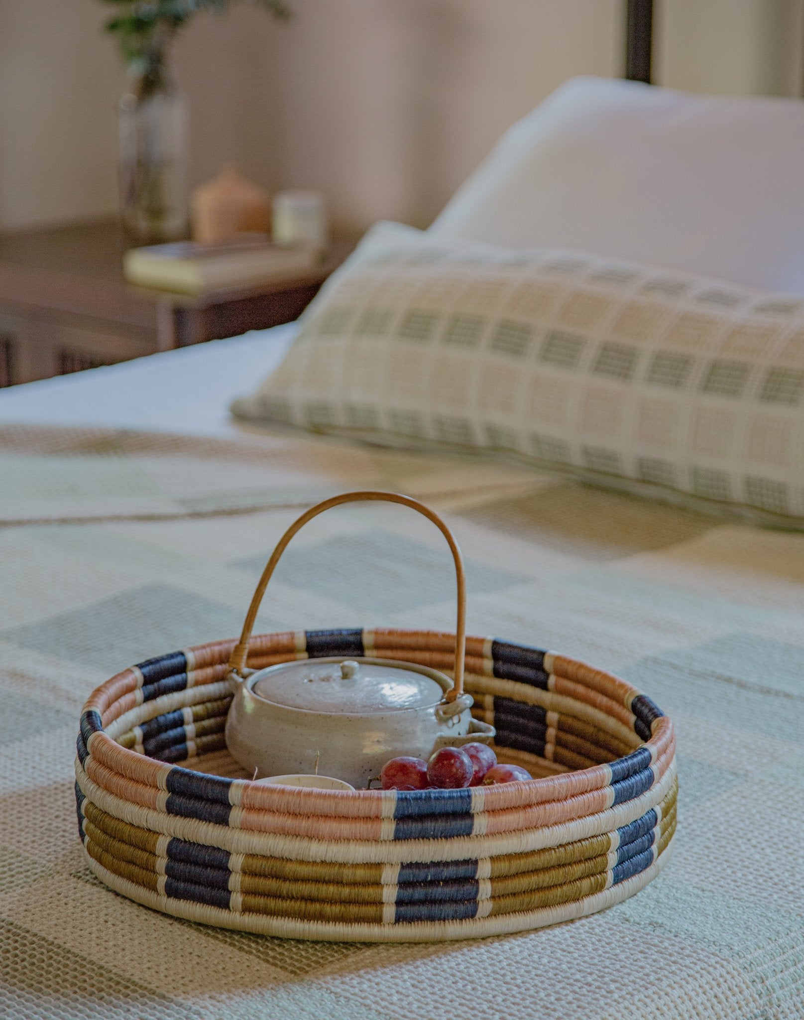 Gabo Basket Tray by Zuahaza