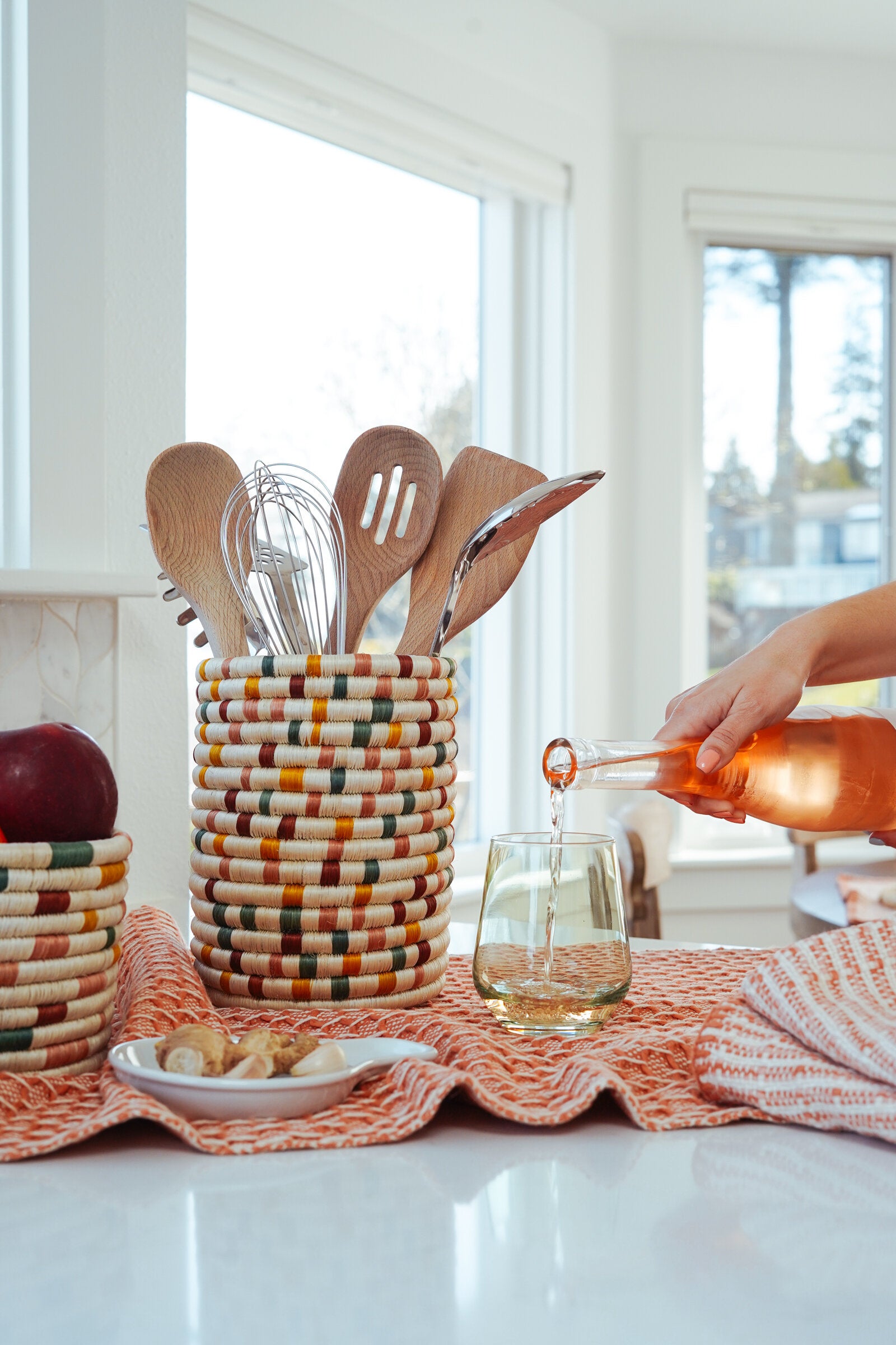 Guacamaya Tabletop Baskets (3 sizes) by Zuahaza