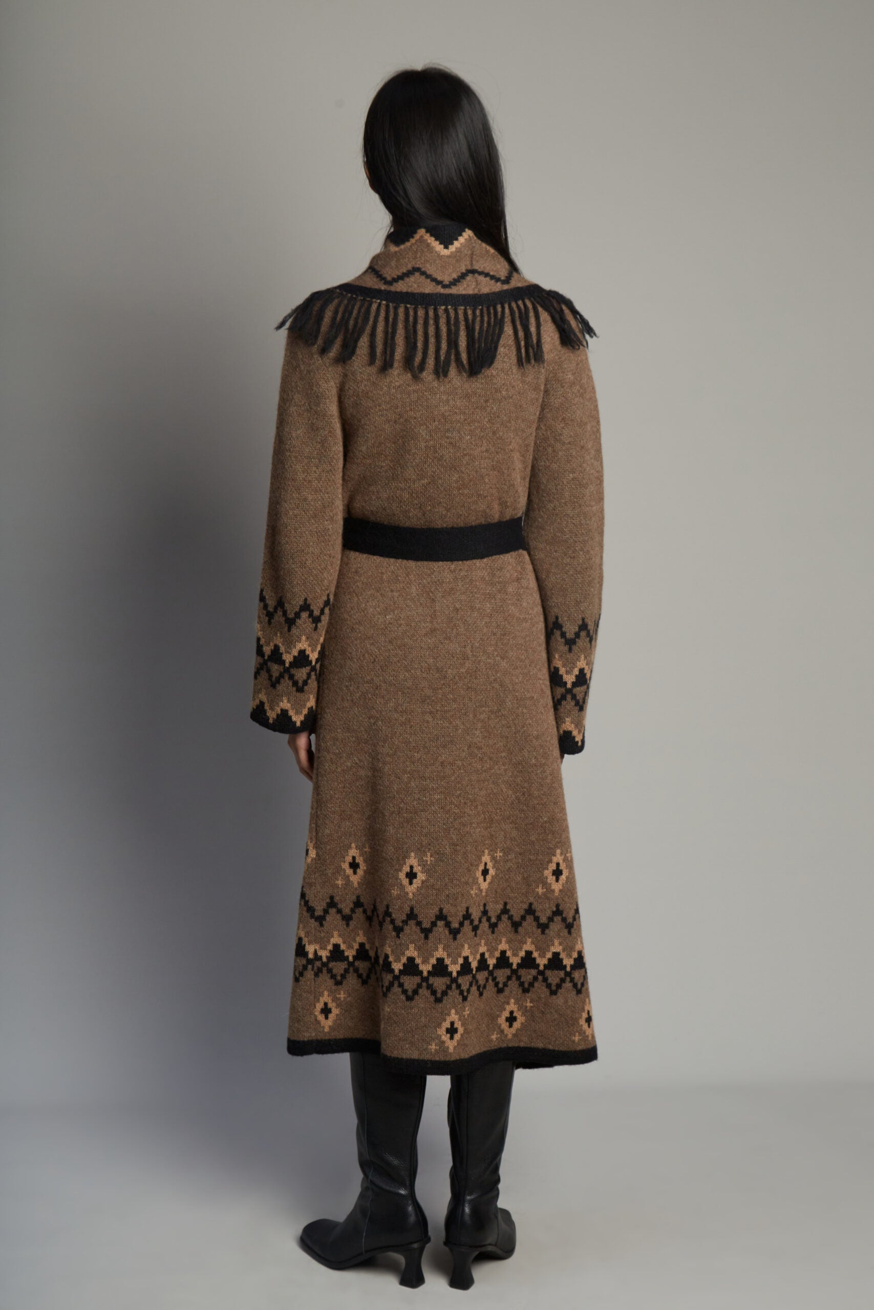 Sumaq Brown Coat by MUNA