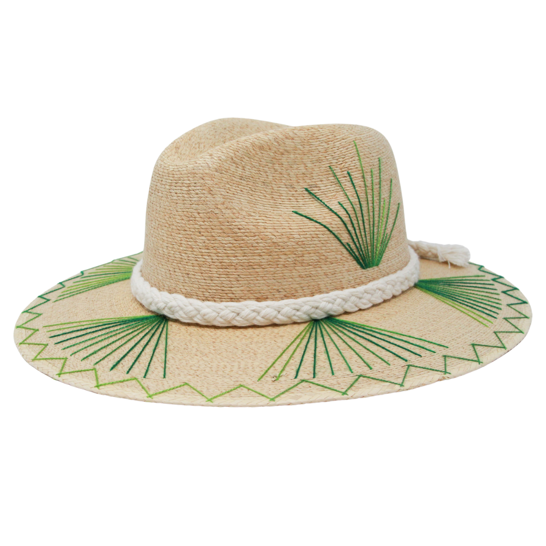 Exclusive Green Agave Cowboy Hat by Corazon Playero