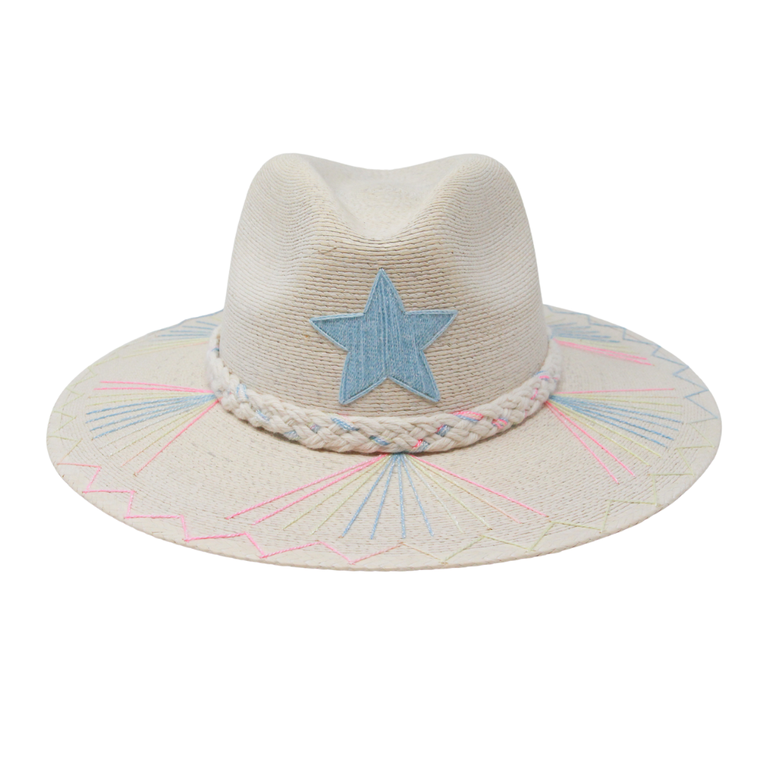 Exclusive Blue Lonestar Hat by Corazon Playero