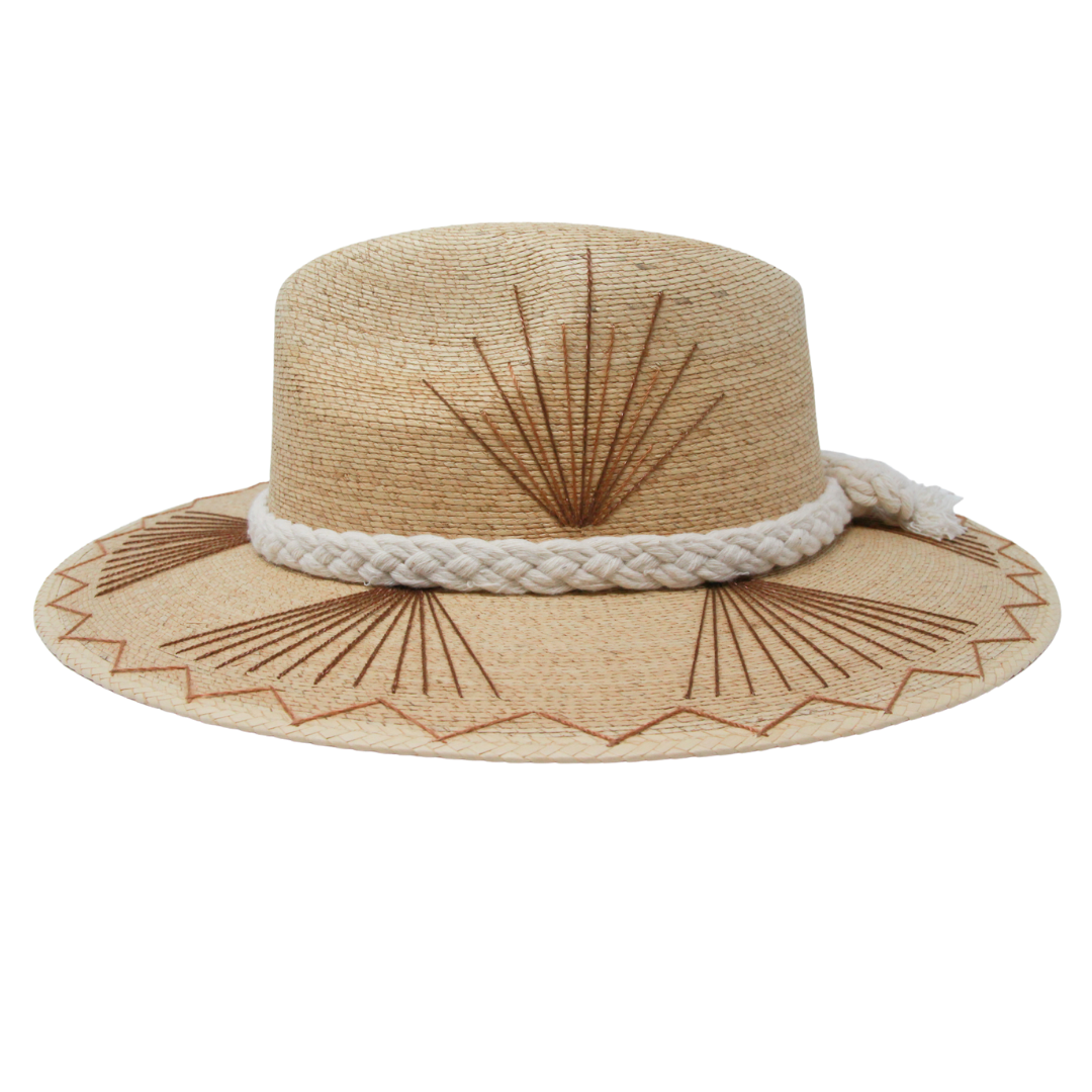 Exclusive Brown Agave Cowboy Hat by Corazon Playero