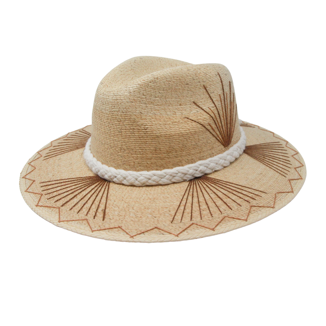 Exclusive Brown Agave Cowboy Hat by Corazon Playero