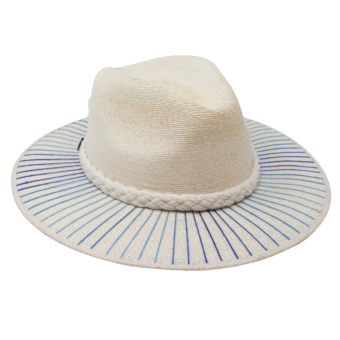 Exclusive Blue Line Hat by Corazon Playero