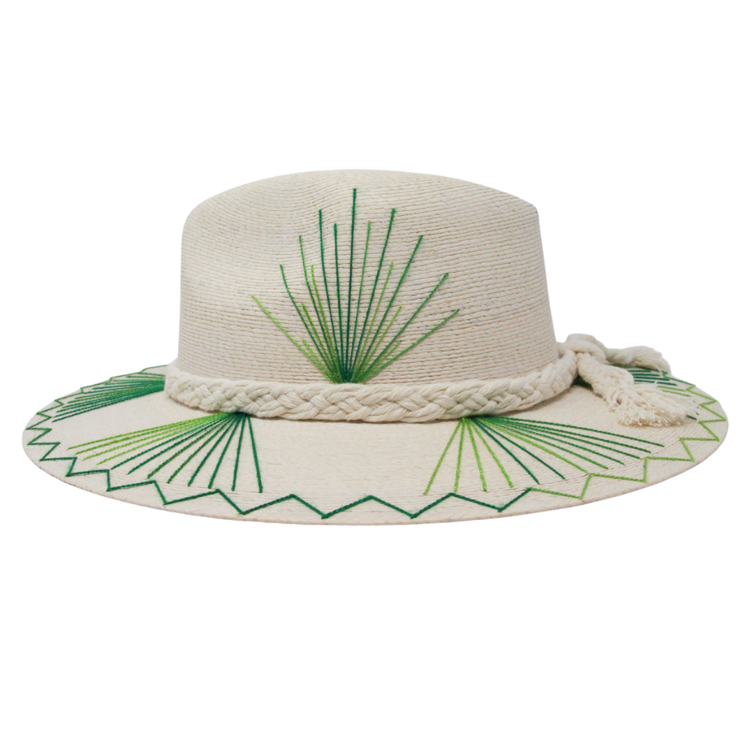 Exclusive Green Agave Cowboy Hat by Corazon Playero