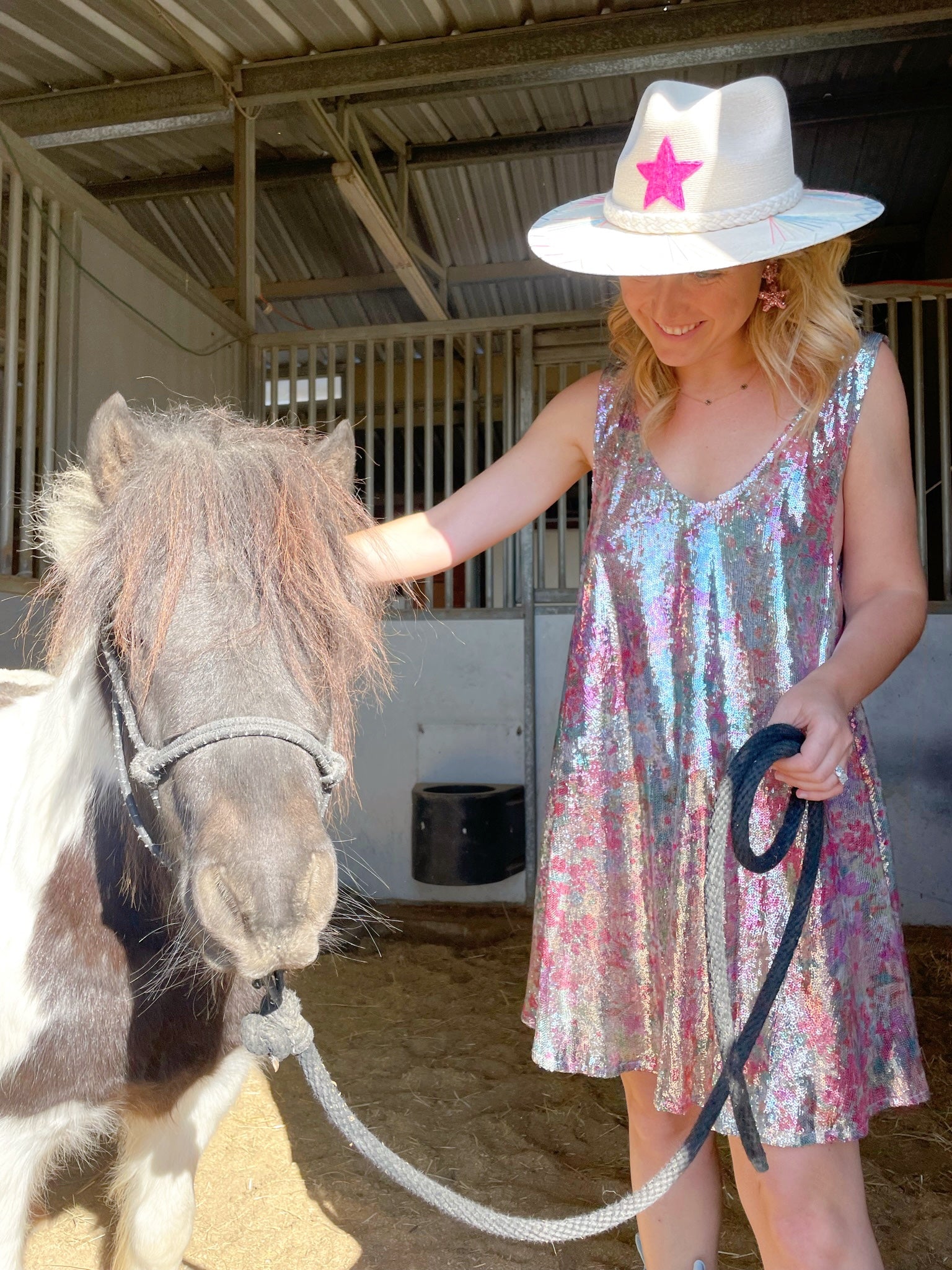 Exclusive Pink Lonestar Hat by Corazon Playero