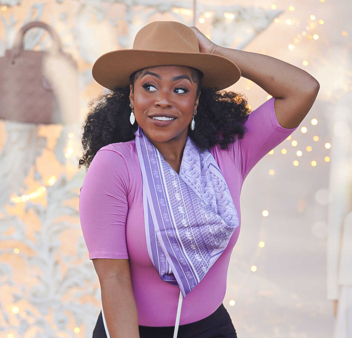 Lavender Fields Scarf by Roak Apparel