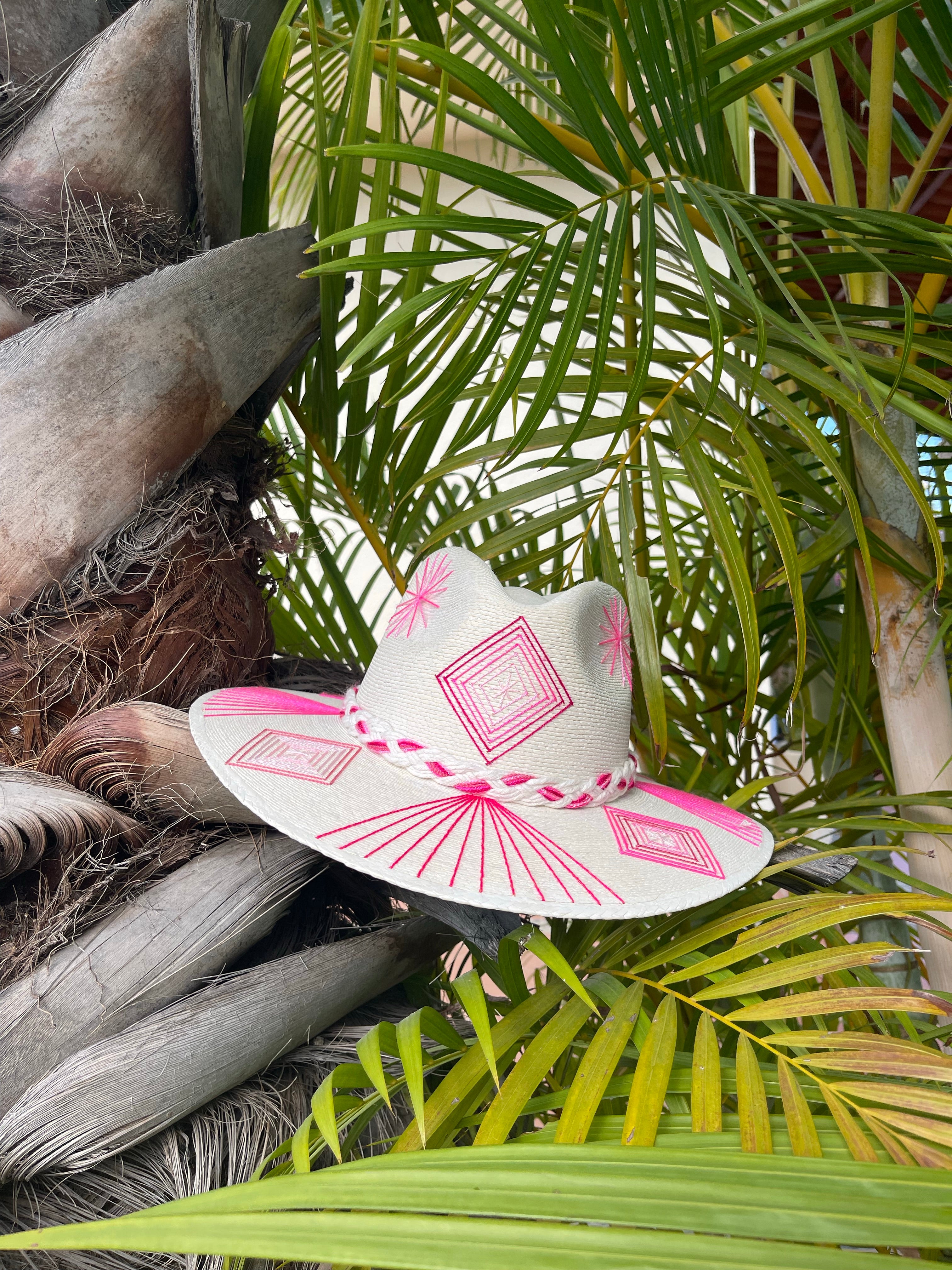 Pink Marfa Hat by Corazon Playero