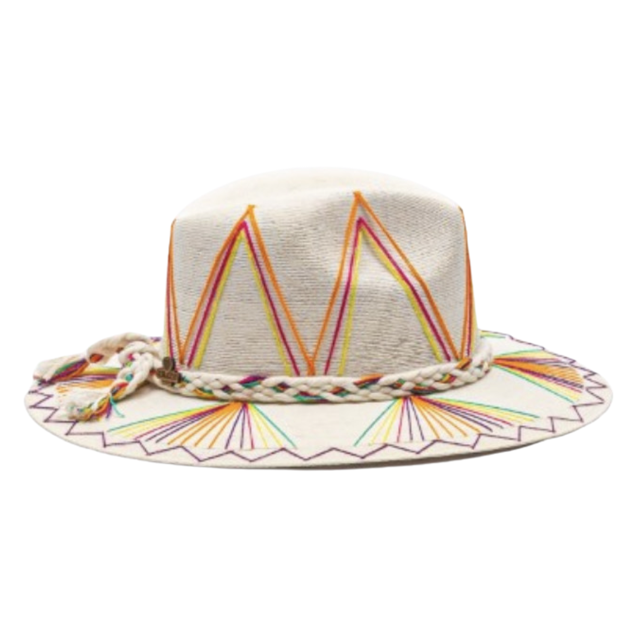 Exclusive Neon Rainbow Hat by Corazon Playero