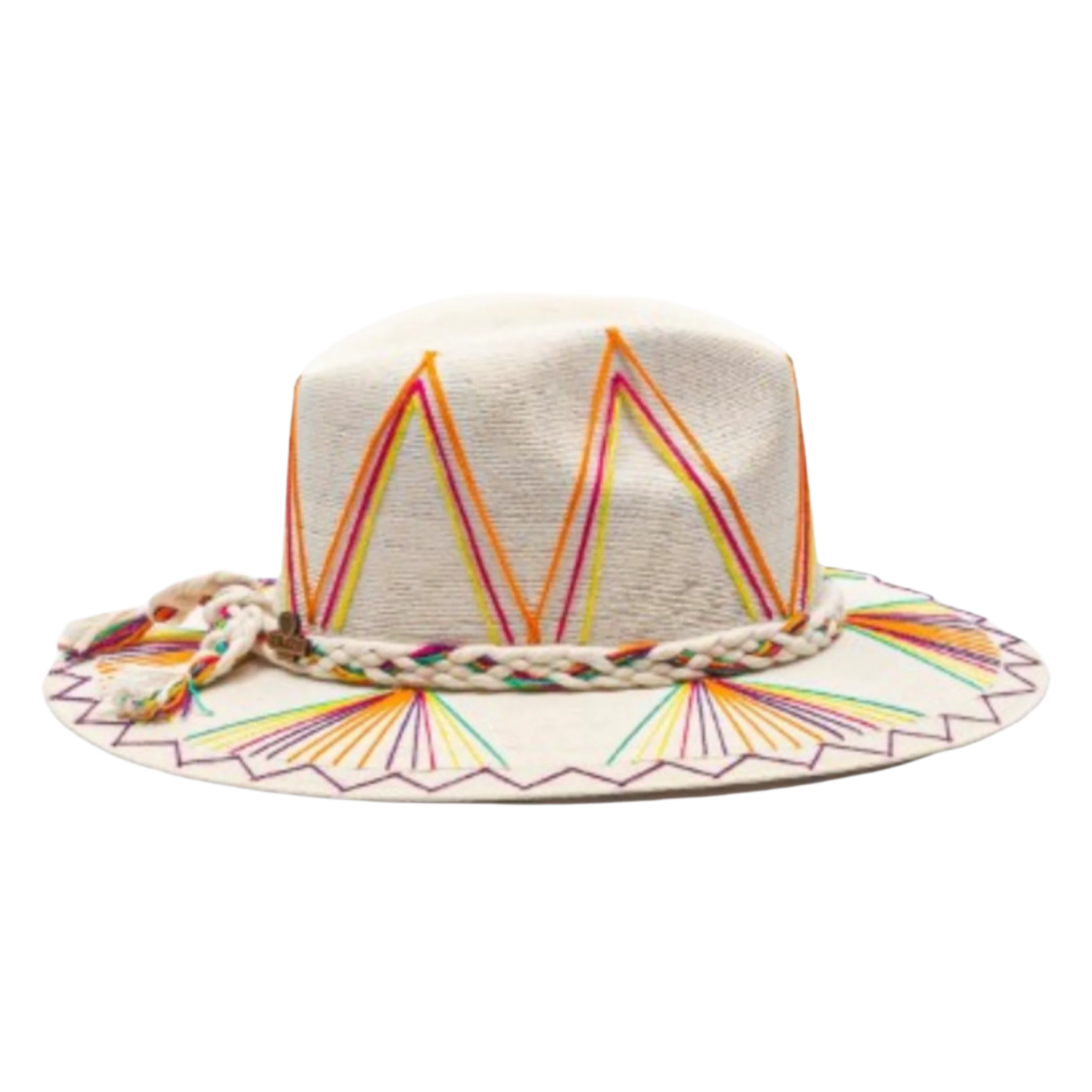 Exclusive Neon Rainbow Hat by Corazon Playero
