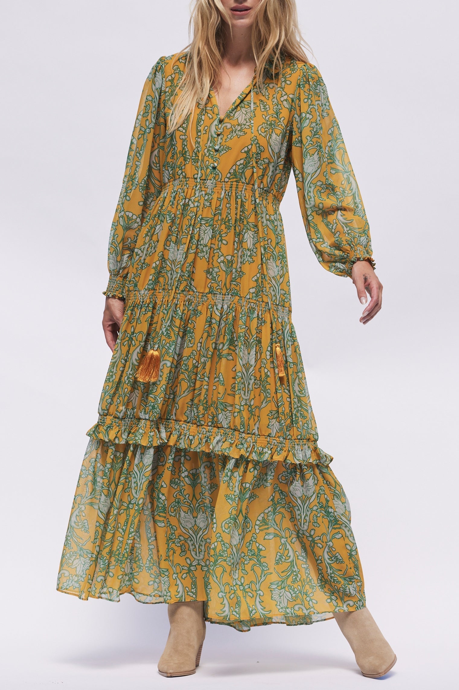 Elizabeth Maxi Dress by Hermoza
