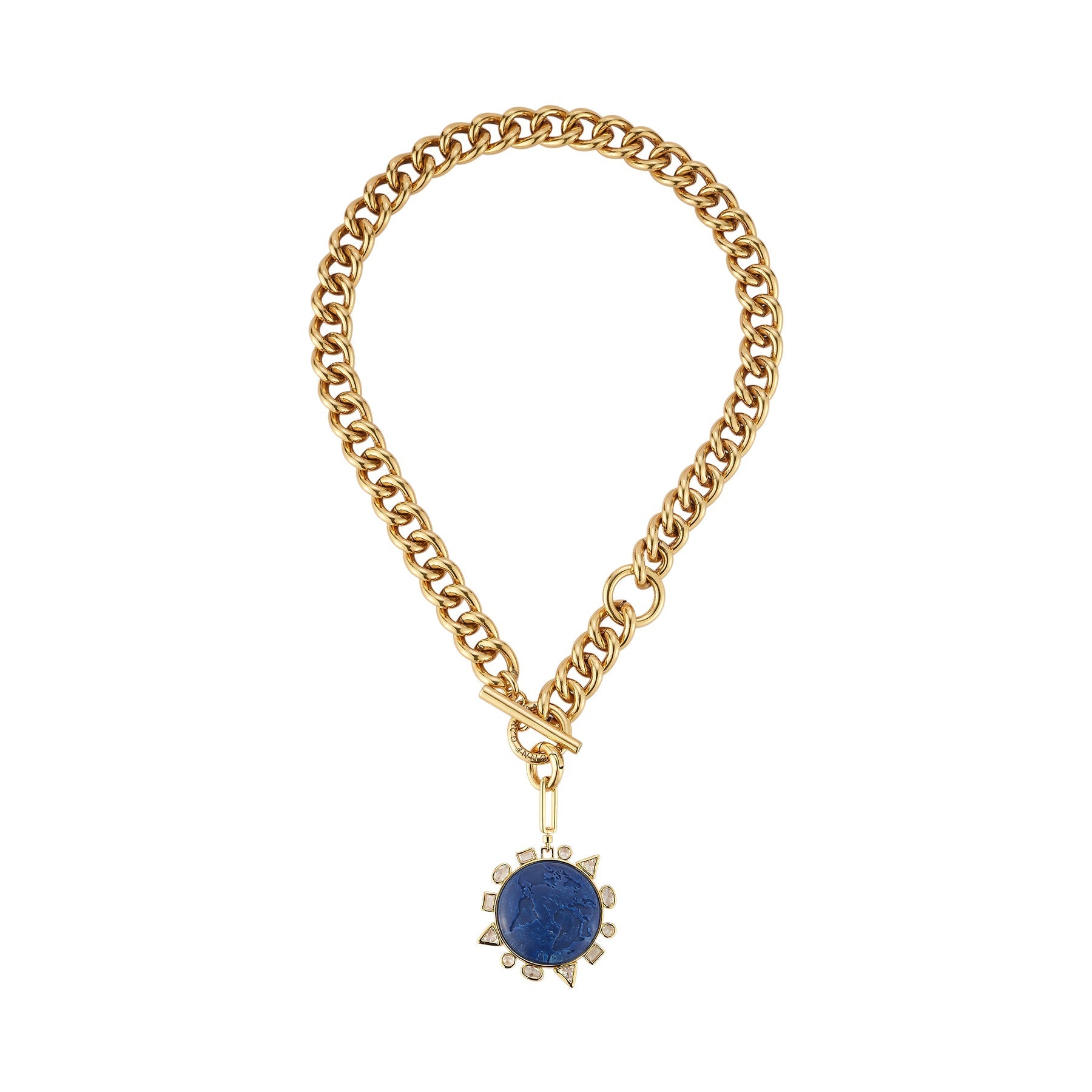 Odyssey Necklace Dark Blue by Mignonne Gavigan