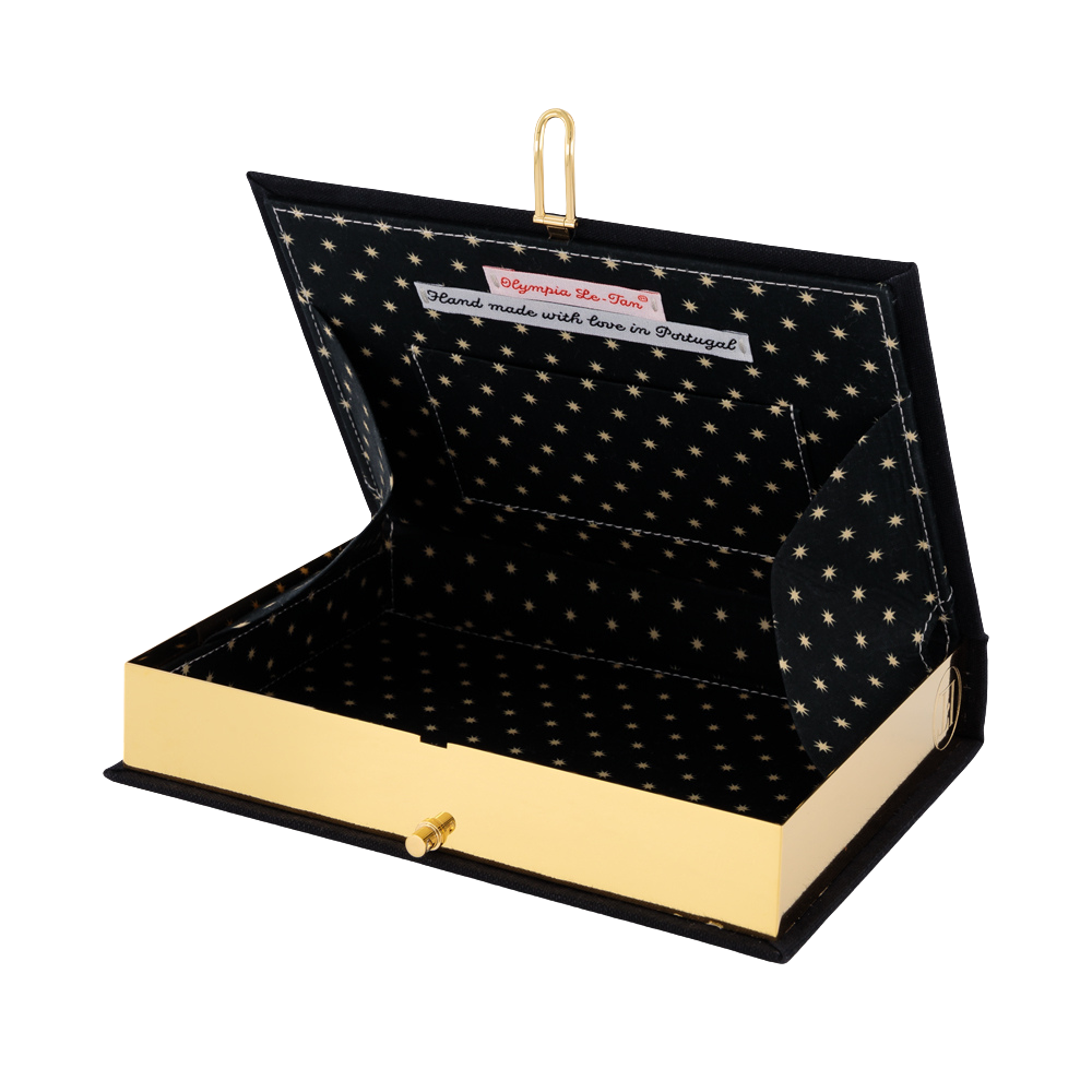 Art Deco Book Clutch by Olympia Le Tan