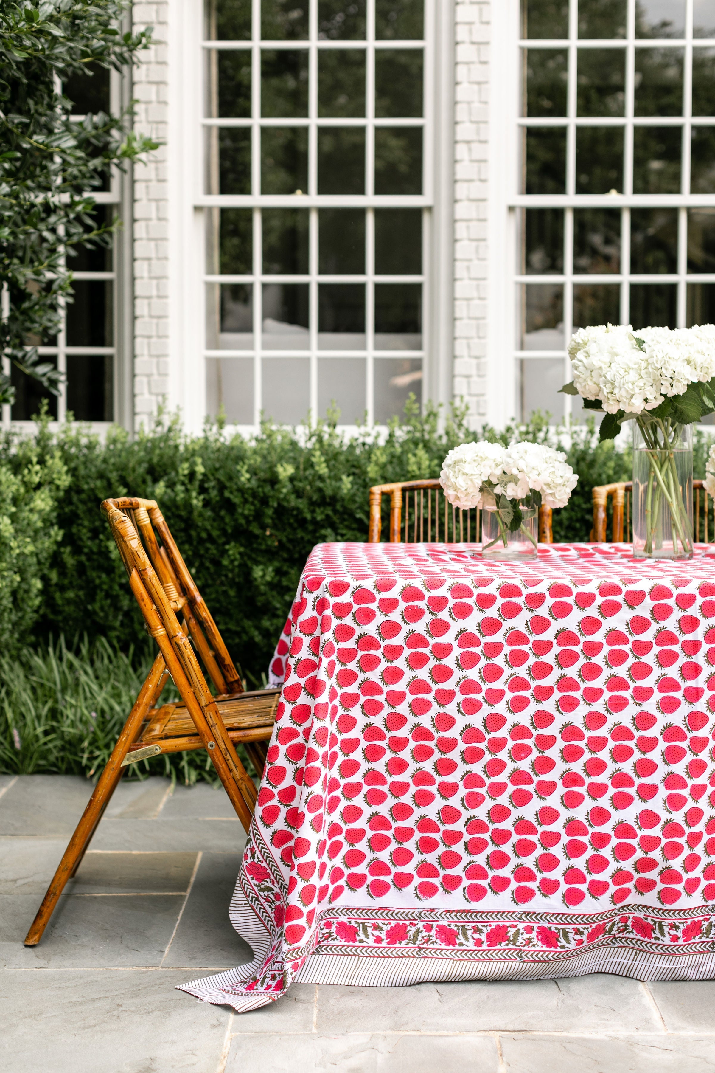 Wild Strawberry Napkin (Set of 4) by Holly Harris Designs