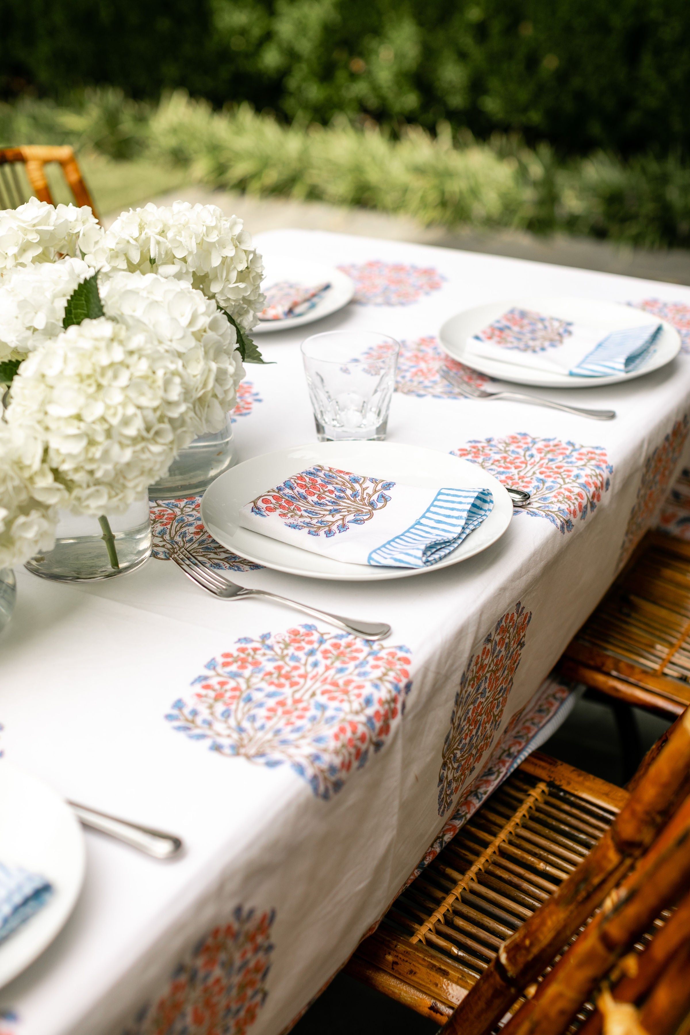 Oscar Floral Tablecloth by Holly Harris Designs