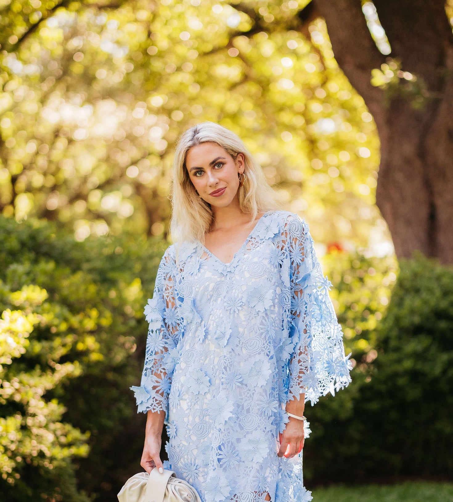 The Ella Kaftan Short - Powder Blue by Tela Mercantile (HerStory Exclusive)