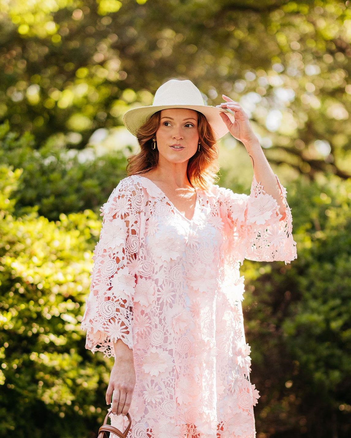 The Aurora Kaftan Short - Ballet Pink by Tela Mercantile (HerStory Exclusive)