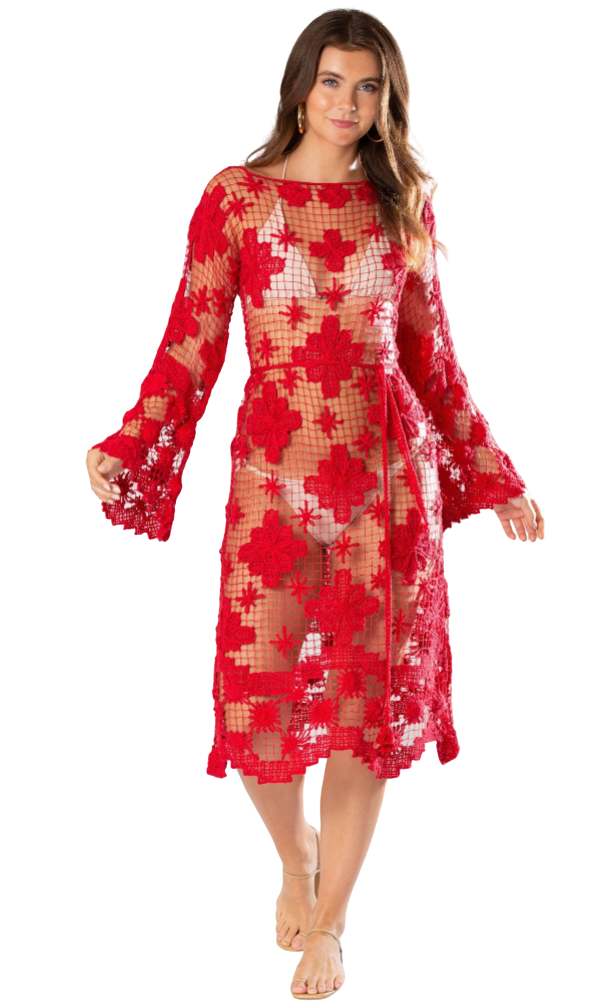 Talita Handmade Midi Dress by Miguelina