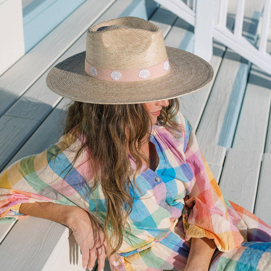 Shell Haven Palm Hat by Sunshine Tienda