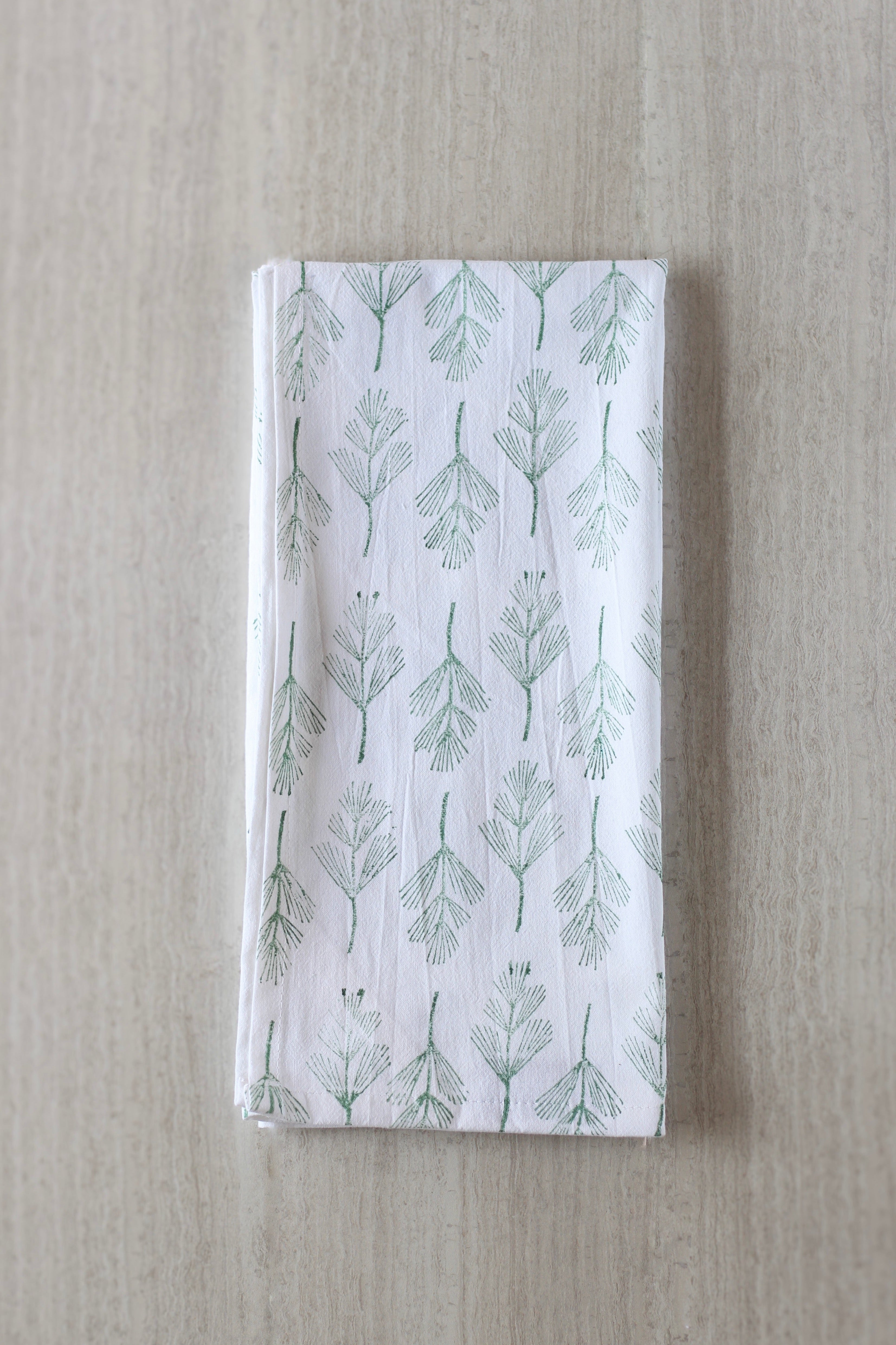 Tea Towel - Spruce, Evergreen by Mended