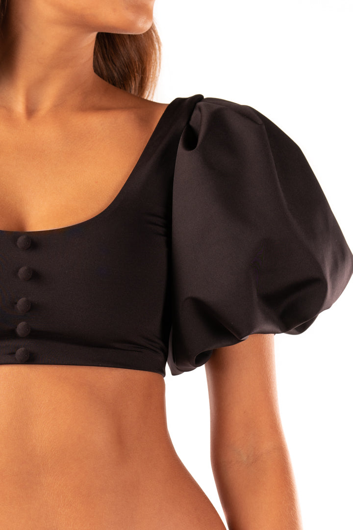 Cecilia Top in Black by Sanlier