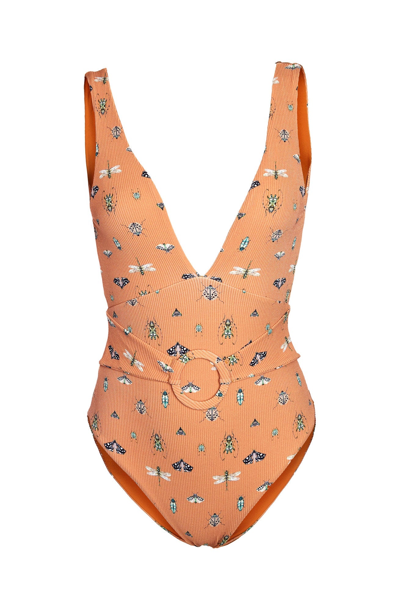 Iris Rib Bug One Piece by Sanlier