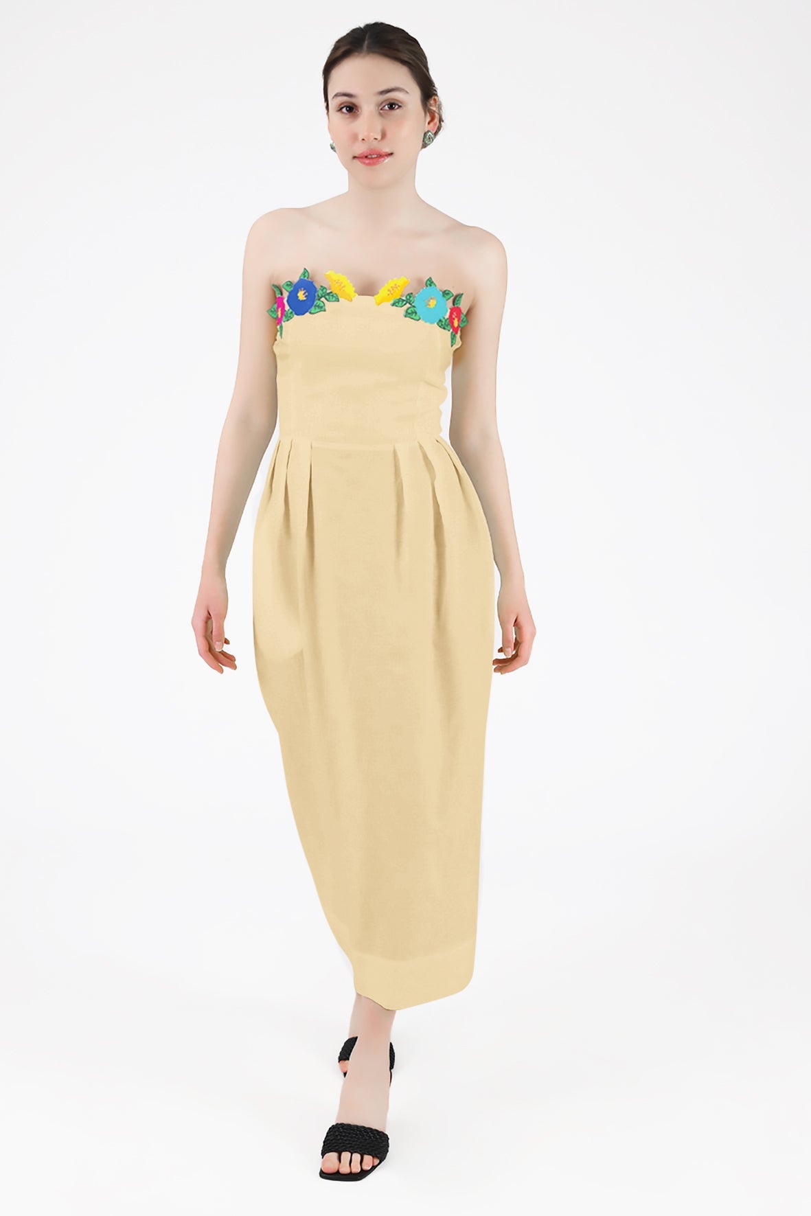 LORR FIESTA DRESS Jardin Collection by Fanm Mon