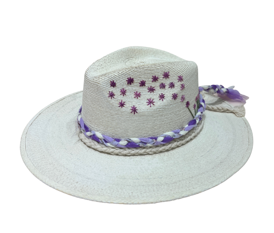 Exclusive Purple Stella Hat by Corazon Playero