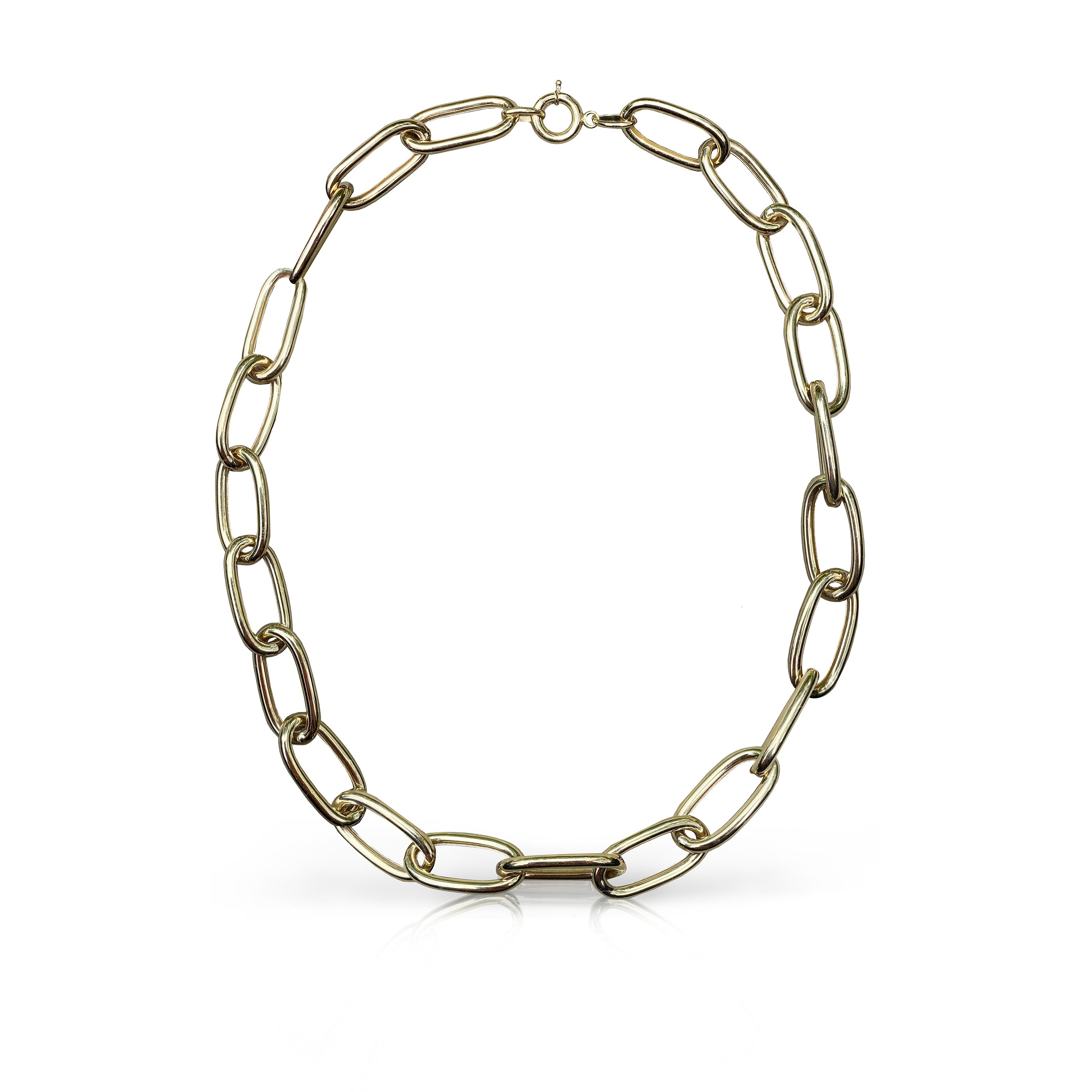 14k Jumbo Chain Necklace by S. Carter Designs