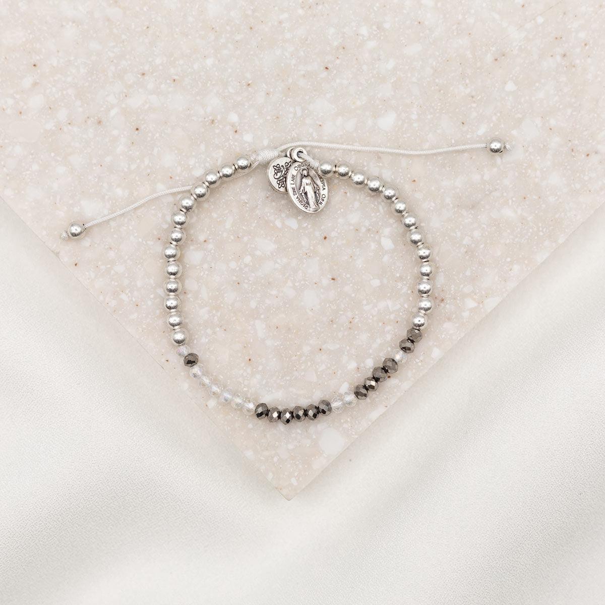 Godmother Morse Code Bracelet by My Saint My Hero
