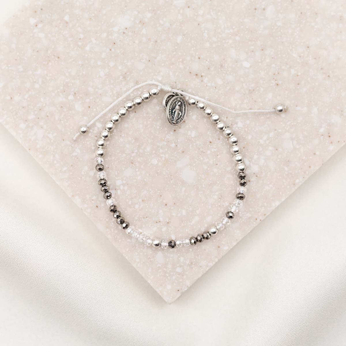 Maid of Honor Morse Code Bracelet by My Saint My Hero