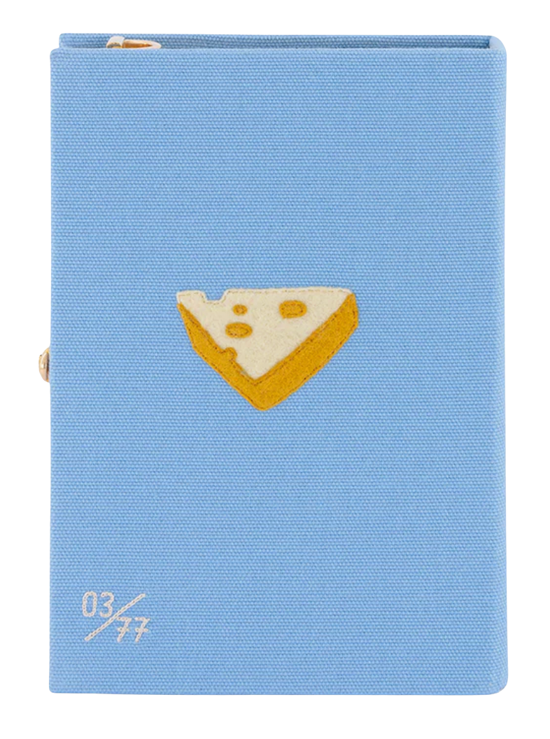 Bordeaux Strapped Book Clutch by Olympia Le Tan