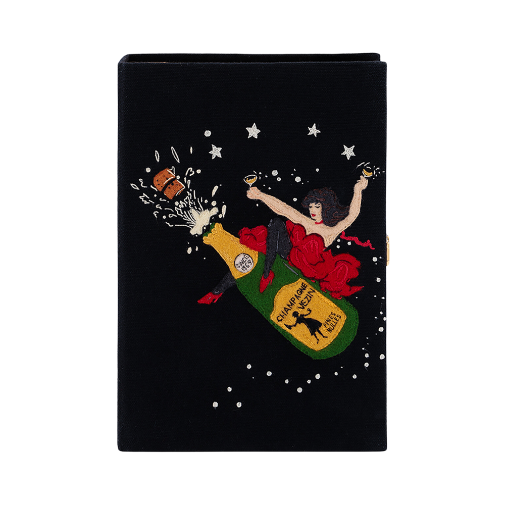 Starry Night Spectacular Book Clutch (Strapped) by Olympia Le-Tan
