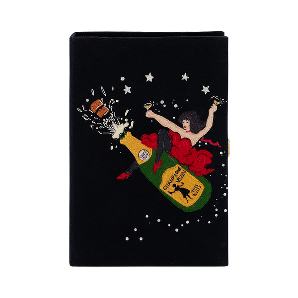 Starry Night Spectacular Book Clutch (Strapped) by Olympia Le-Tan