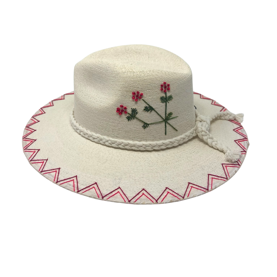 Exclusive Roja Flores Hat by Corazon Playero - Preorder