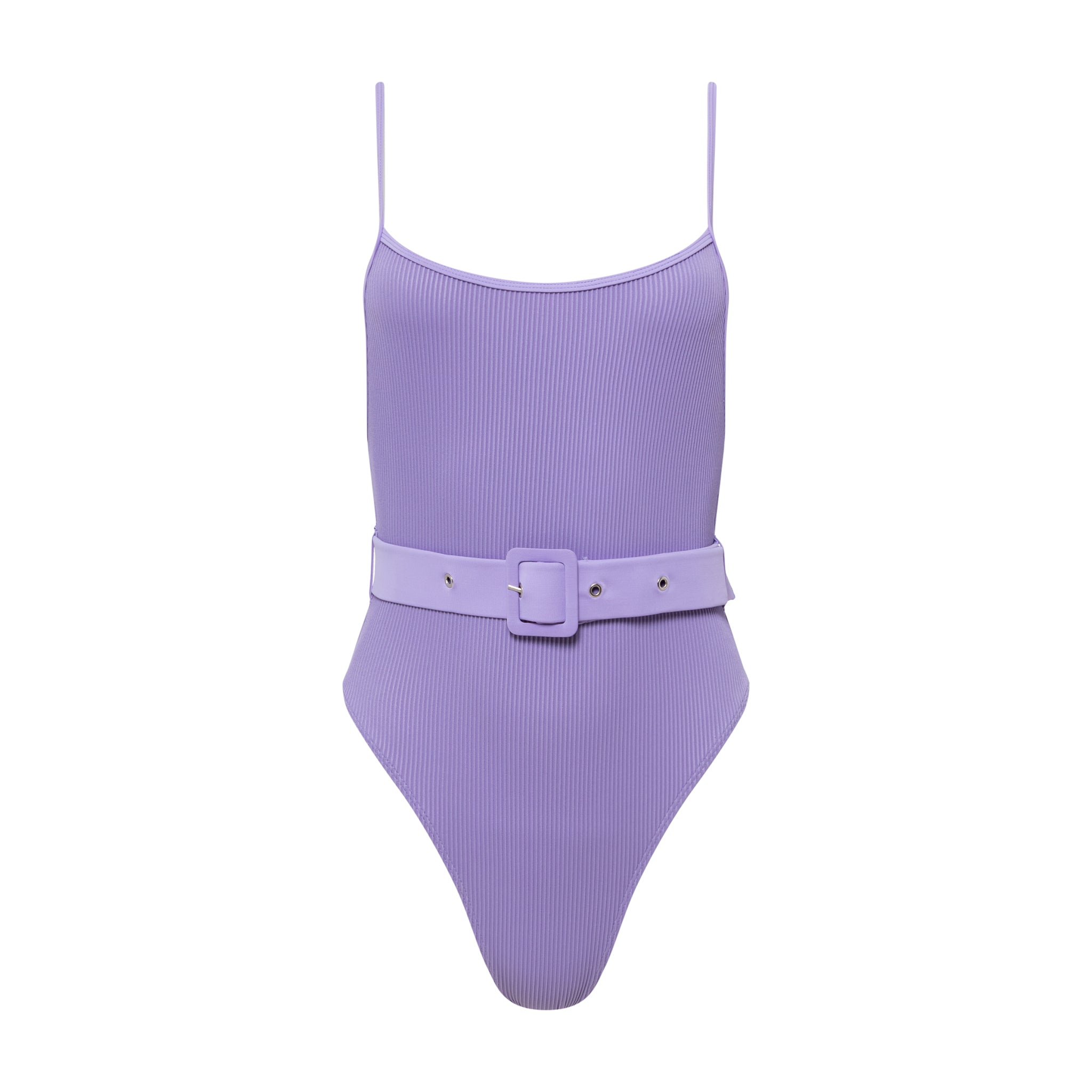 Carter Belted One Piece Violet by Sister Swim