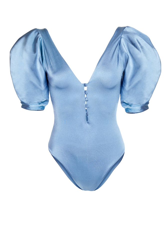 Dahlia One Piece in Blue by Sanlier