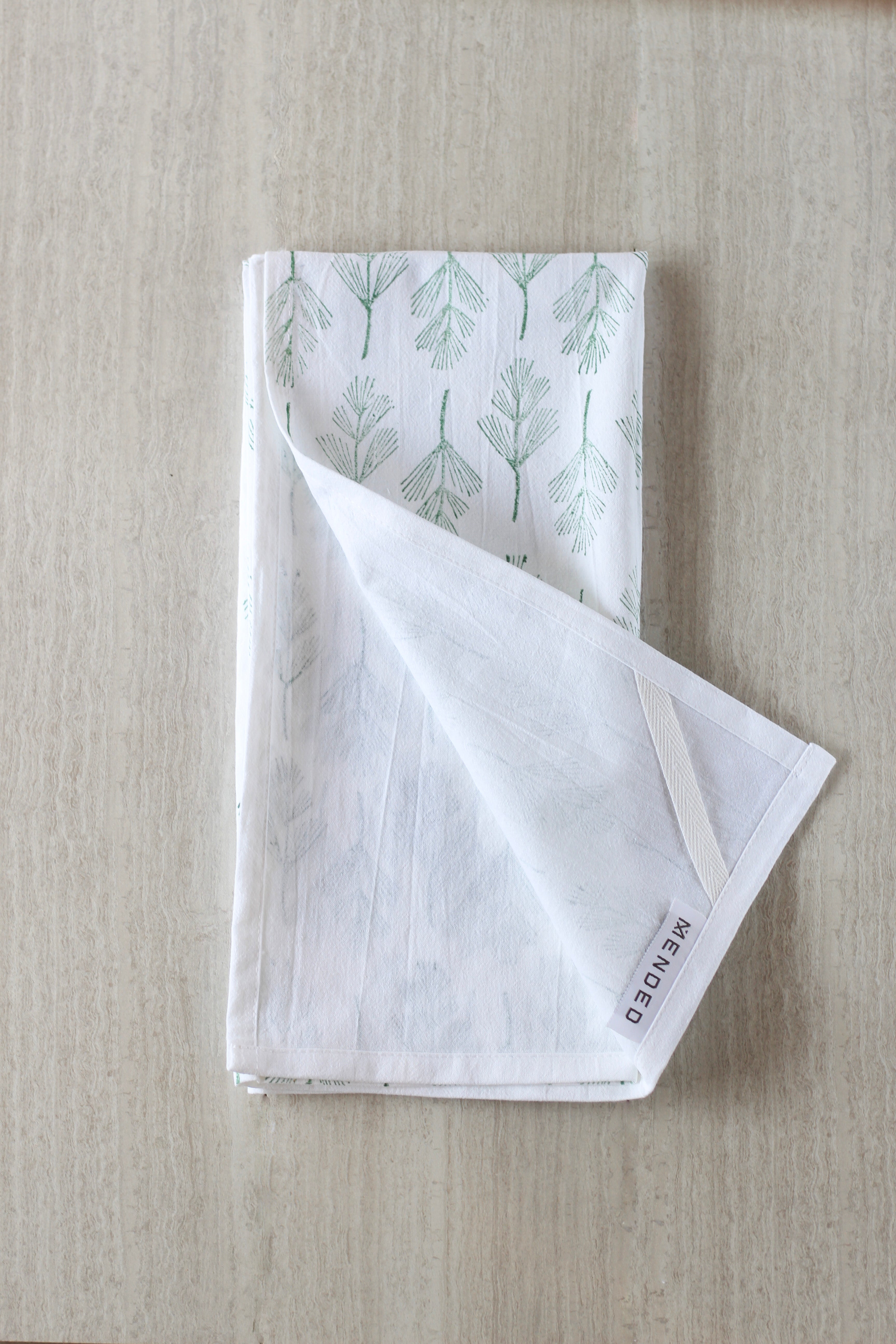 Tea Towel - Spruce, Evergreen by Mended